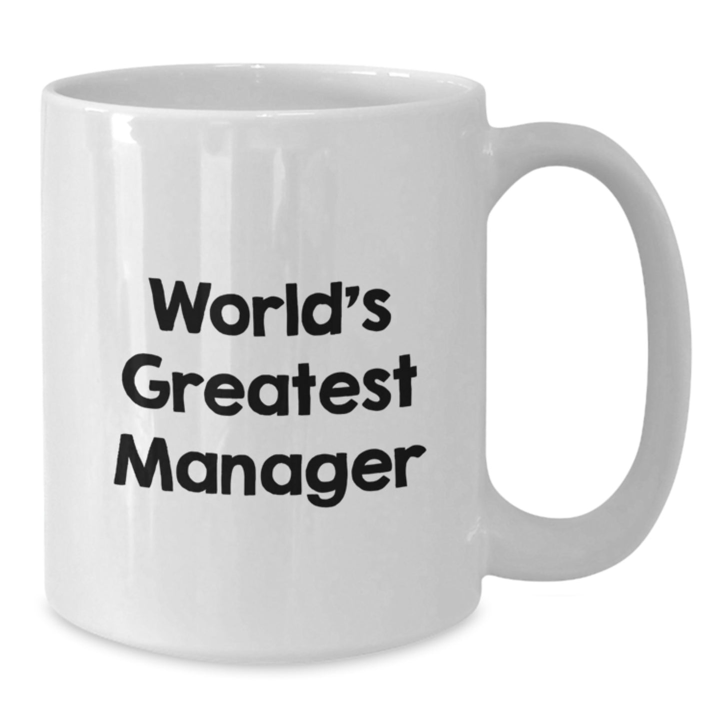 Manager Keepsake White Coffee Mug for Him Premium Birthday Gift - Additional