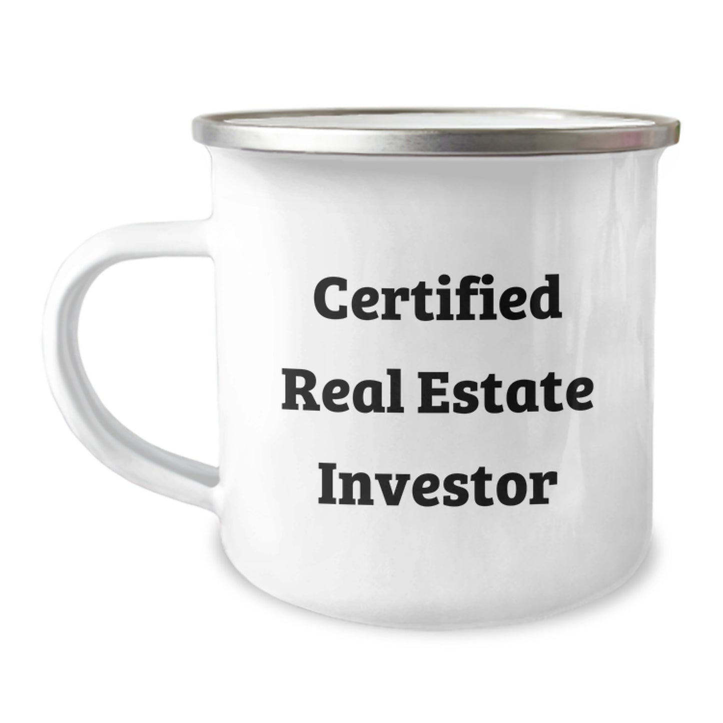 Real Estate Investor Gifts, Funny Quote, Camping Mug, Birthday Unique Gifts from Friends to Real Estate Investors - Image 1