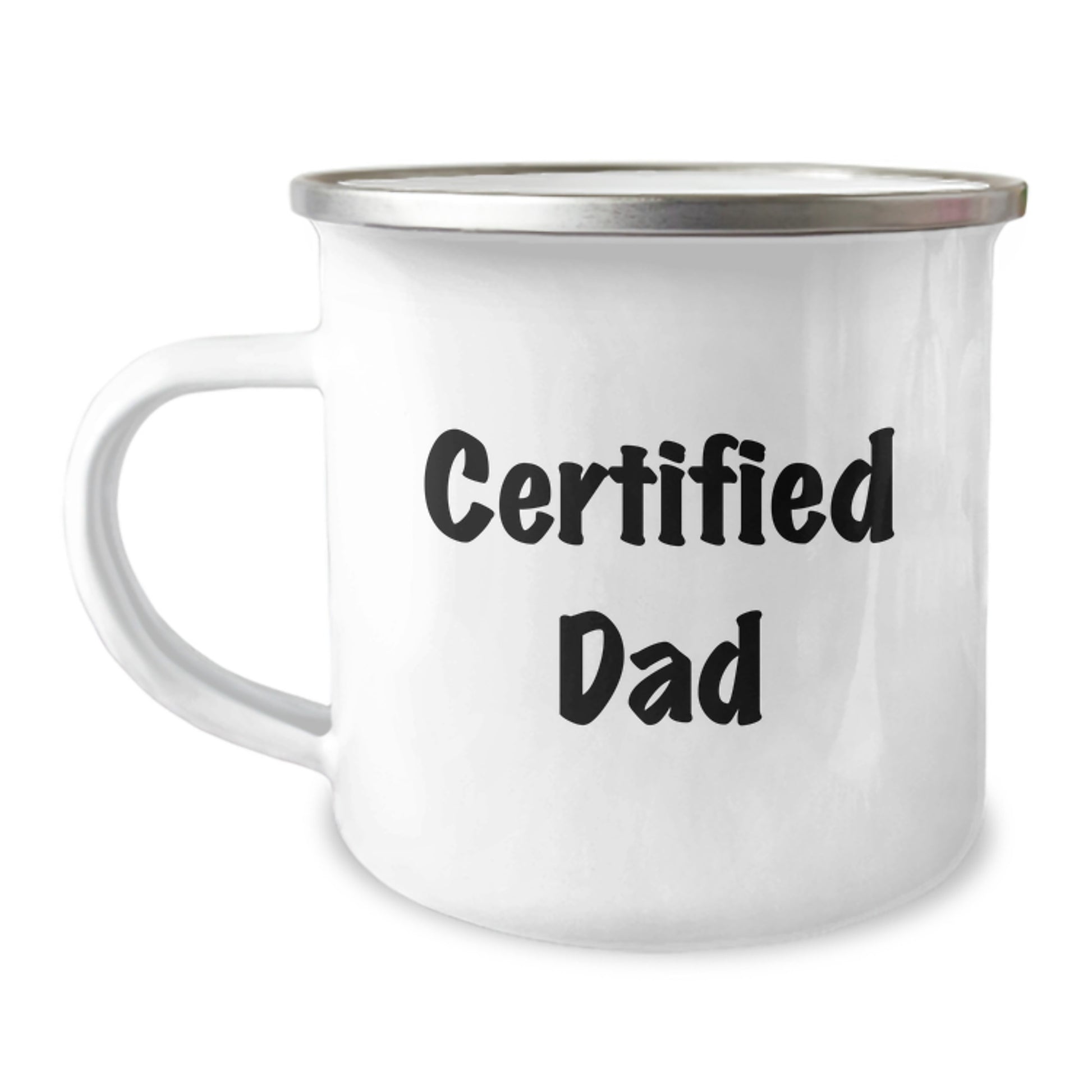 Funny Dad Camping Mug, Certified Dad Quote, Gifts for Dad, Graduation Unique Gifts from Men, Gifts for Men - Image 1