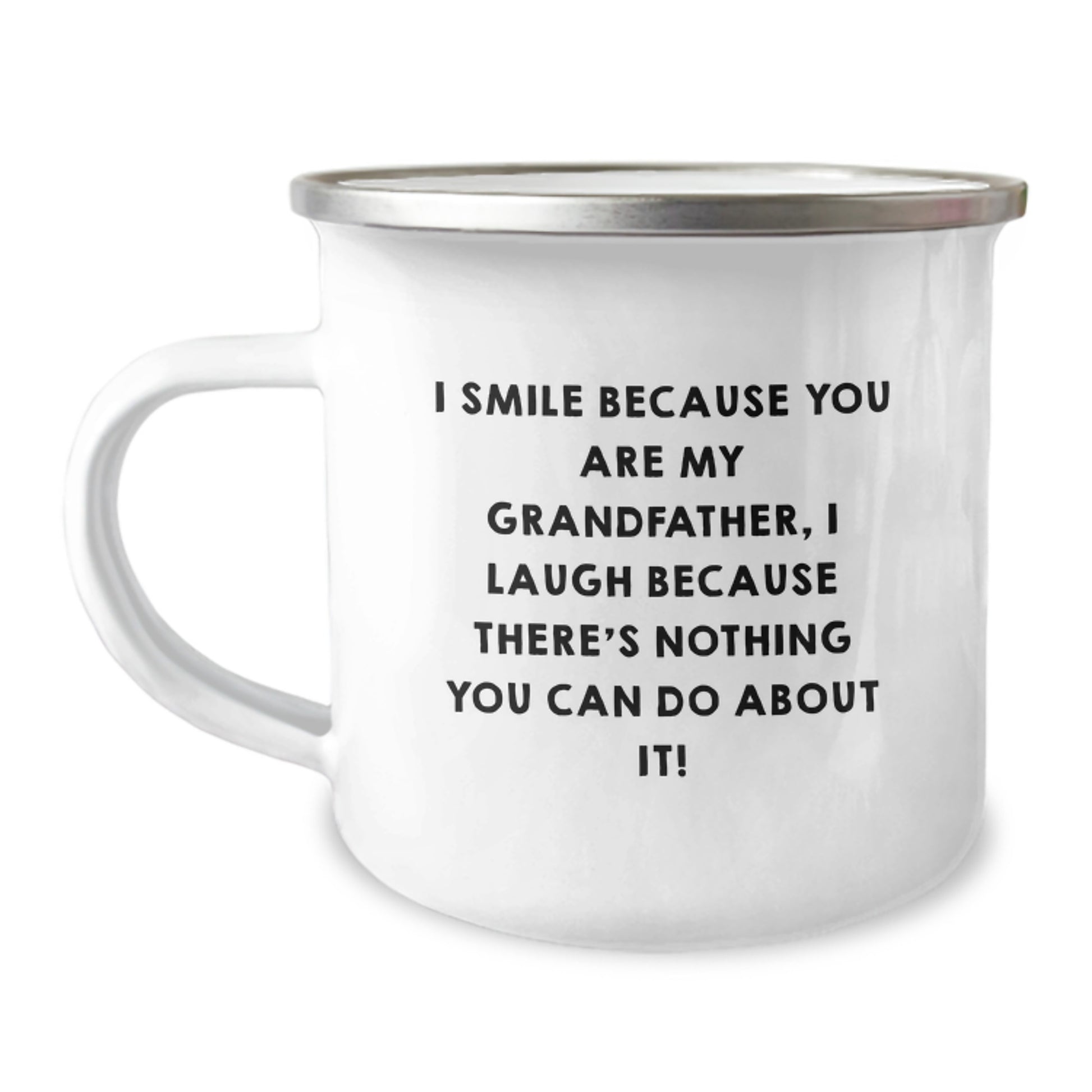 Funny Grandfather Camping Mug, Unique Gifts for Grandfather, Christmas Unique Gifts from Family - Image 1