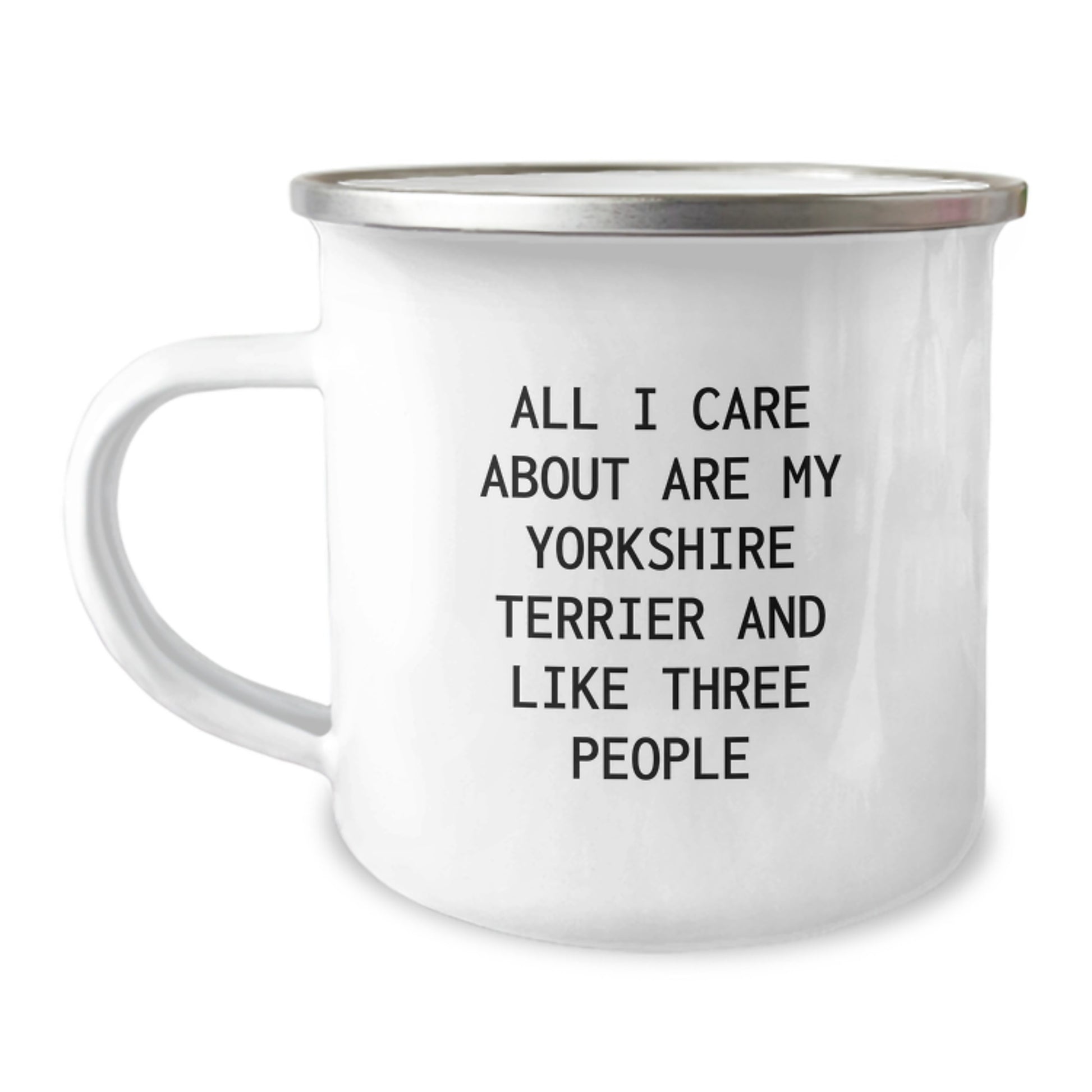 Yorkshire Terrier Dog Lovers, Funny Camping Mug Gifts from Men, Women, Family, Friends, for Yorkshire Terrier Dog Enthusiasts, Birthday Unique Gifts - Image 1