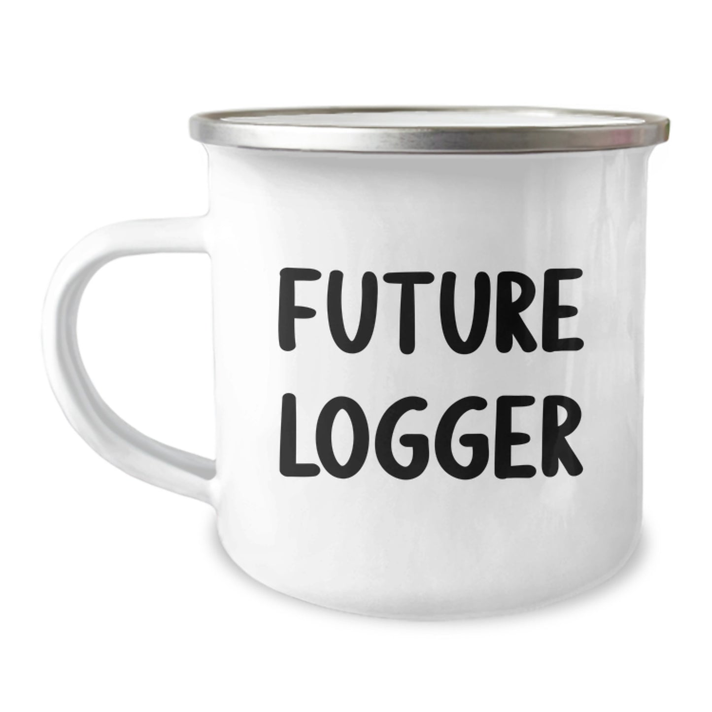 Funny Logger Gifts from Friends, Unique Camping Mug for Future Loggers' Birthday, 'You're a Cut Above the Rest' Quote - Image 1