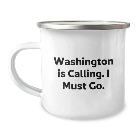 Funny Washington Camping Mug Gifts from Friends Family for Christmas Unique Washington Lovers - Image 1