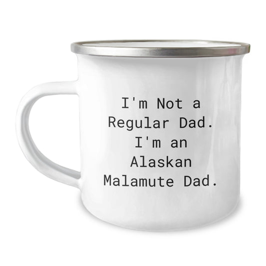 Funny Alaskan Malamute Dad Gifts from Men to Family, Unique Christmas Unique Gifts for Alaskan Malamute Dog Lovers - Image 1