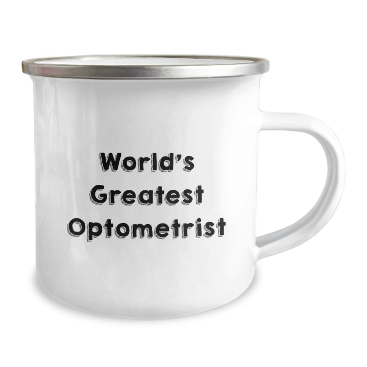 Gifts from Family for Father's Day Unique Optometrist Humor - World's Greatest Optometrist Camping Mug - Image 2