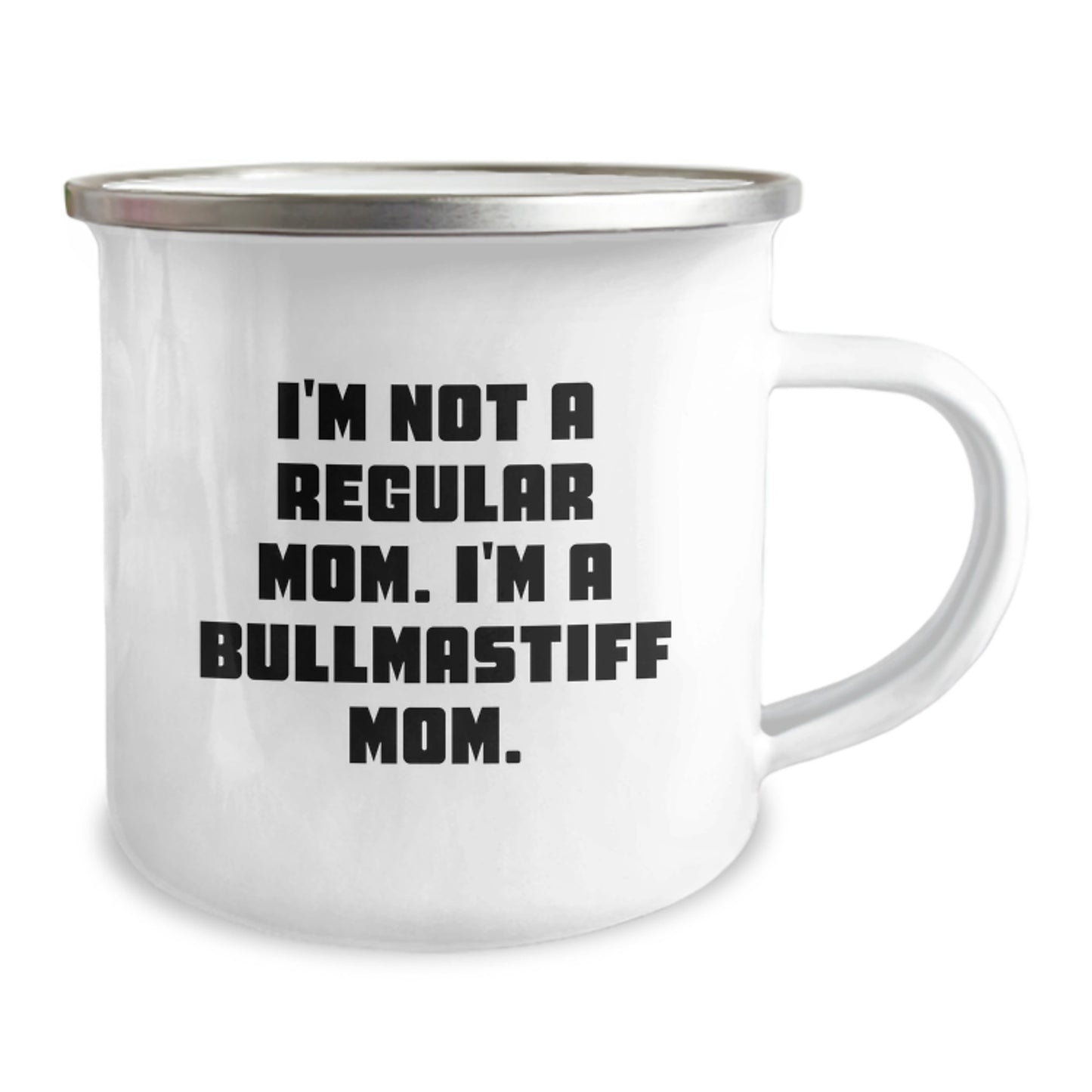 Bullmastiff Mom Funny Camping Mug Gifts for Bullmastiff Dog Lovers, Mom Graduation Unique Gifts from Family to Family - Image 2