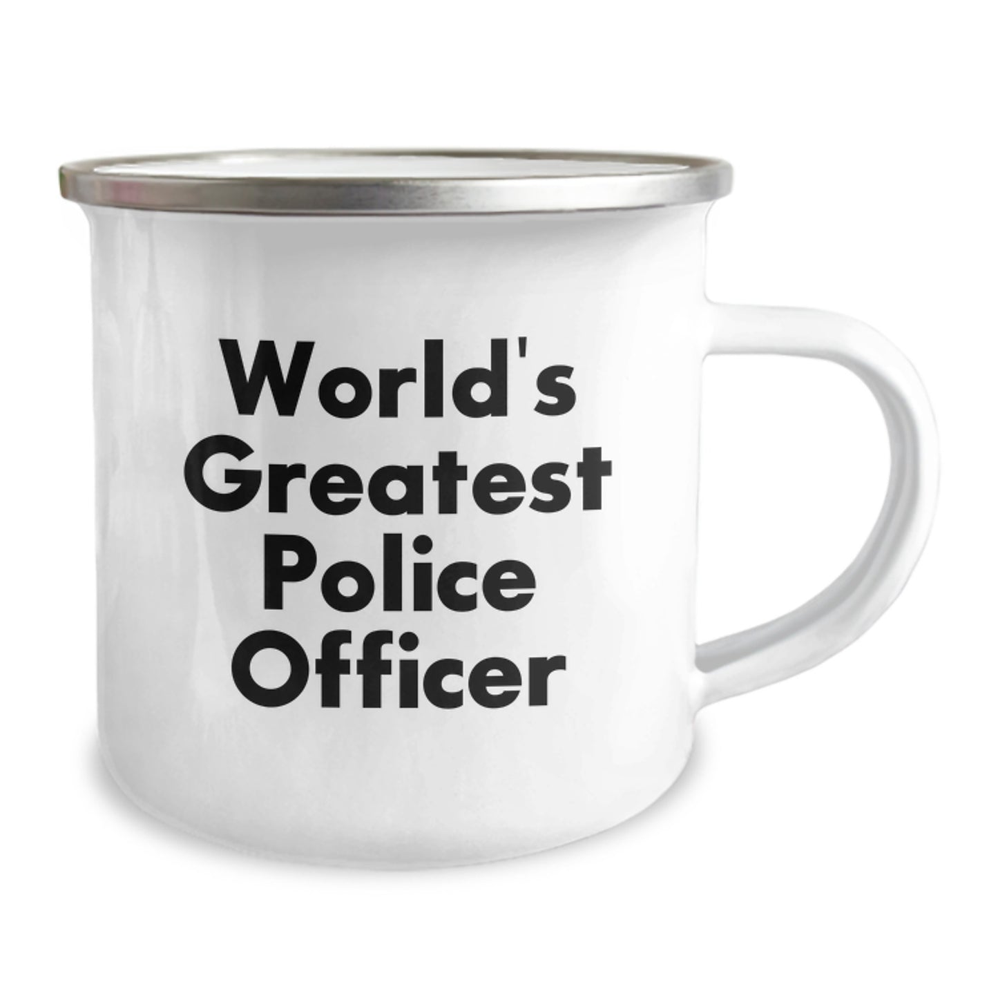 Funny Police Officer Gifts for Men, Women, or Coworkers, World's Greatest Police Officer, Christmas Unique Mugs from Family, Friends, or Loved Ones - Image 2
