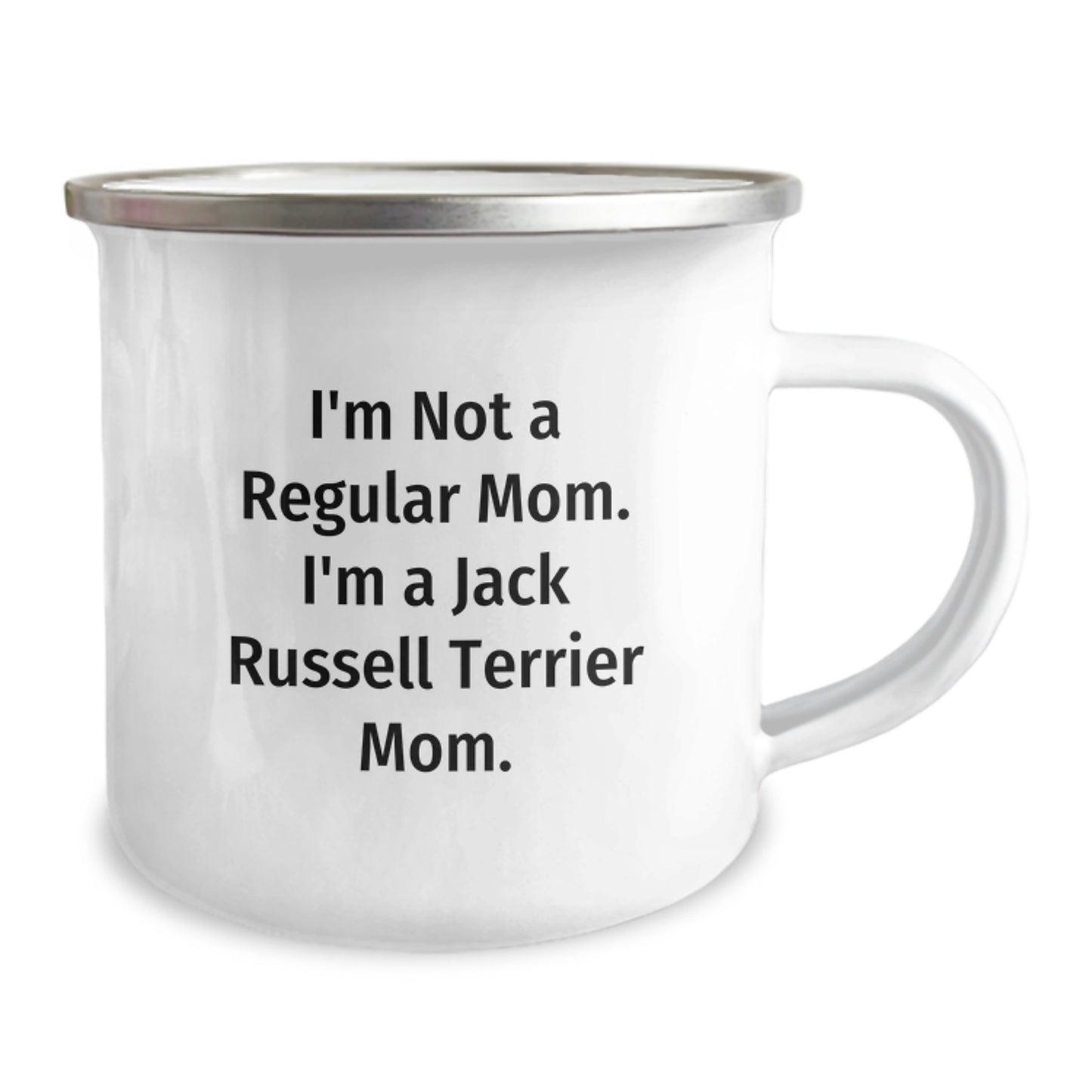 Unique Funny Gifts from Mom to Jack Russell Terrier Dog Mom for Graduation Unique Gifts, Camping Mug for Jack Russell Terrier Dog Lovers - Image 2