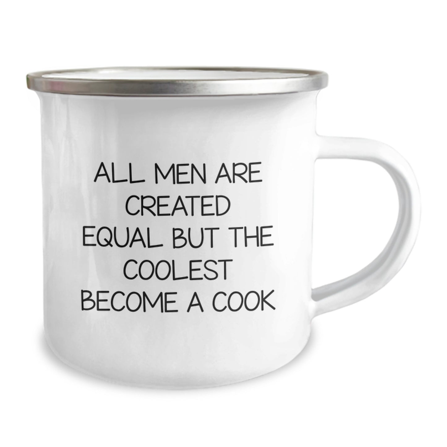 Funny Cooking Quotes for Men, Camping Mug, Unique Valentine's Gifts from Friends for Cook Lovers - Image 2