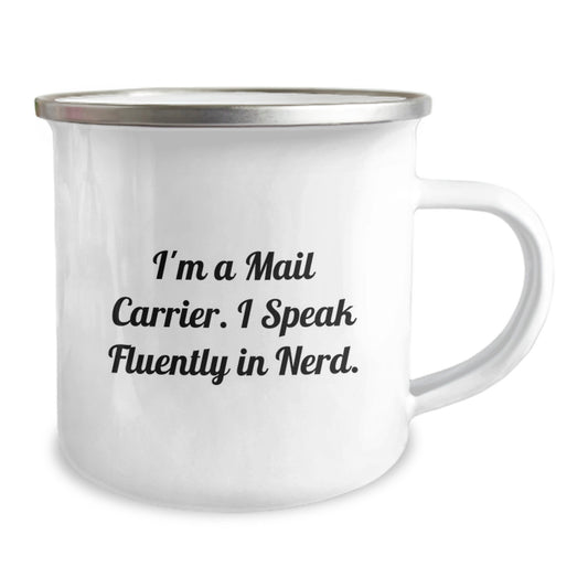 Gifts for Mail Carrier Friends - Funny I'm A Mail Carrier, Gifts from Coworkers, Camping Mugs for Graduation Unique - Image 2