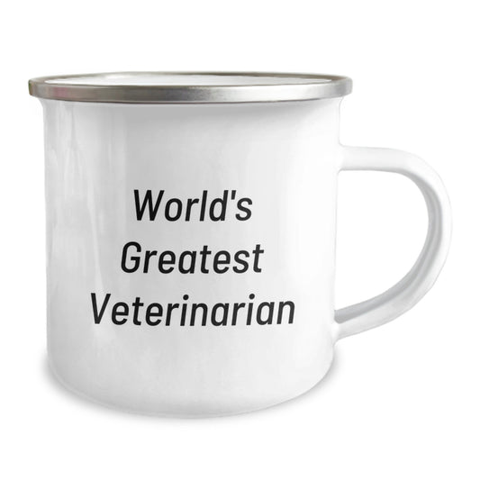 Funny Veterinarian Gifts for Him, Unique Camping Mugs from Friends and Family, World's Greatest Vet Christmas Unique Gifts - Image 2