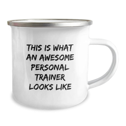Awesome Personal Trainer Gifts for Men - Funny This Is What An Awesome Personal Trainer Looks Like Camping Mug, Christmas Unique Gifts from Friends, Family - Image 2