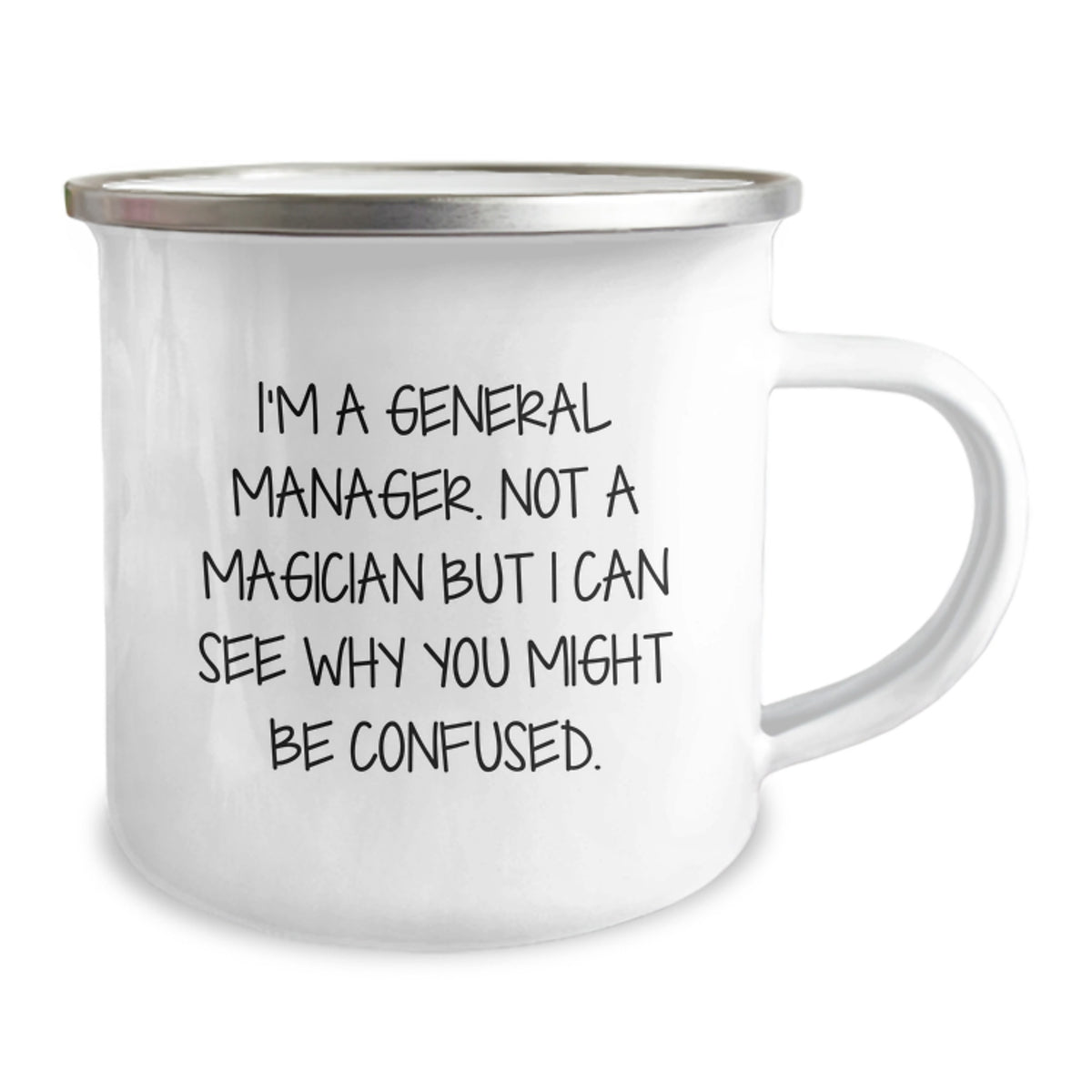 Funny General Manager Gifts, Birthday Unique Mugs for General Manager, I'm A General Manager, Camping Mug, Gifts from Friends - Image 2