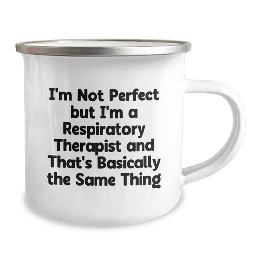 Respiratory Therapist Gifts, Funny Quote Mug, Gifts from Friends to Respiratory Therapist, 12 oz Stainless Steel Camping Mug, Perfect Graduation Unique Gifts for Respiratory Therapist - Image 2