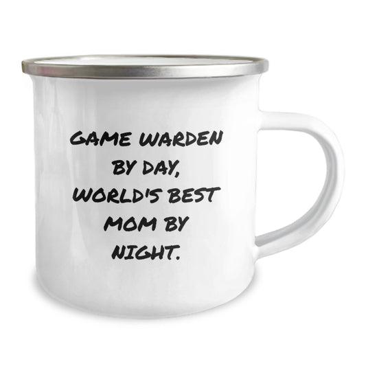 Unique Gifts from Friends or Family for Game Warden Man - Funny Camping Mug for Birthday Unique Gifts - Image 2