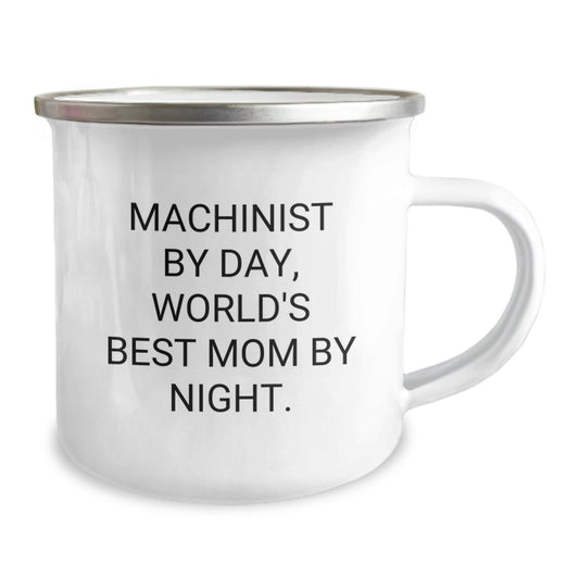 Machinist Gifts, Camping Mug with Funny Quote for Graduation, Gifts from Men to Machinist Friends, Gifts for Machinist Lovers - Image 2