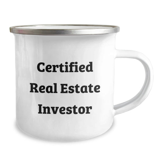 Real Estate Investor Gifts, Funny Quote, Camping Mug, Birthday Unique Gifts from Friends to Real Estate Investors - Image 2