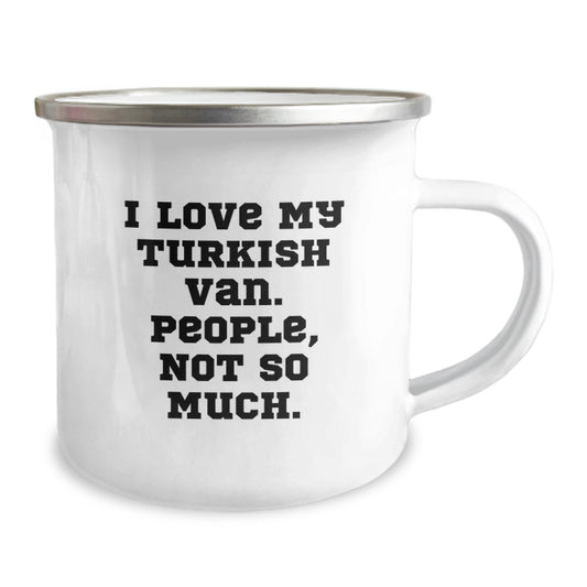 Funny Turkish Van Cat Gifts for Men and Women Christmas Unique Mugs from Friends and Family - Image 2