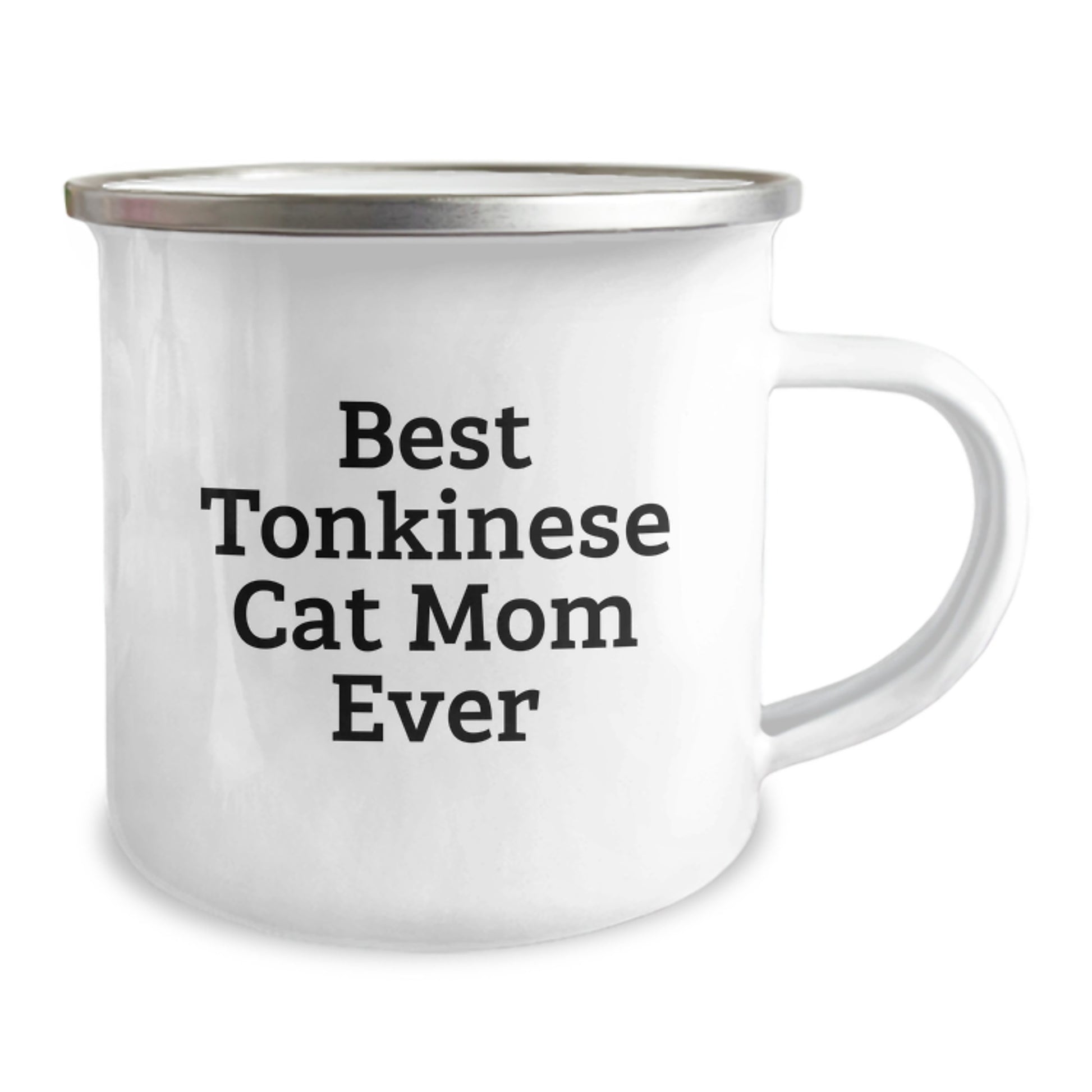 Funny Tonkinese Cat Mom Ever Gifts from Family to Friends for Graduation Unique Gifts Camping Mug - Image 2