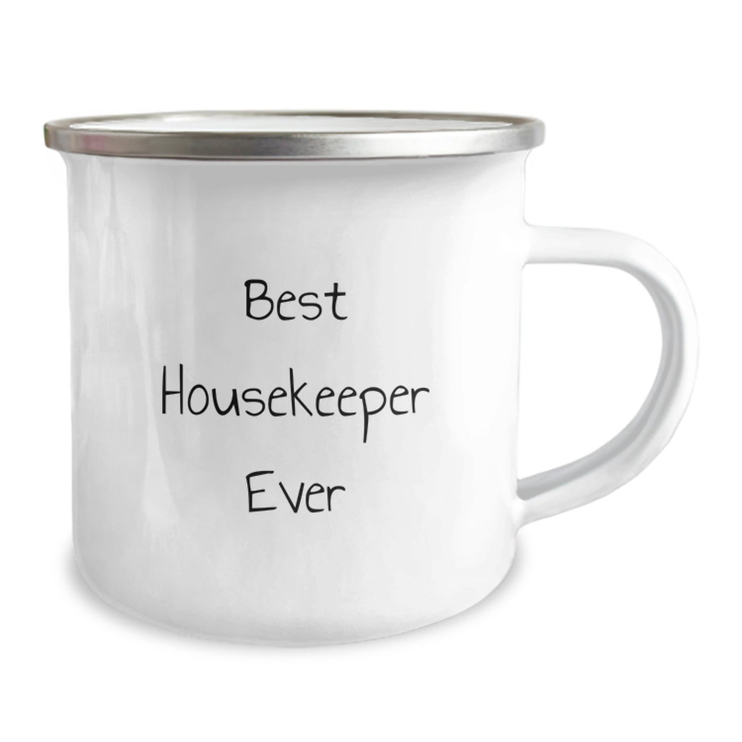 Funny Housekeeper Gifts for Her, Best Housekeeper Ever Quote, Camping Mug for Birthday, Gifts from Family, Housekeeper Appreciation - Image 2