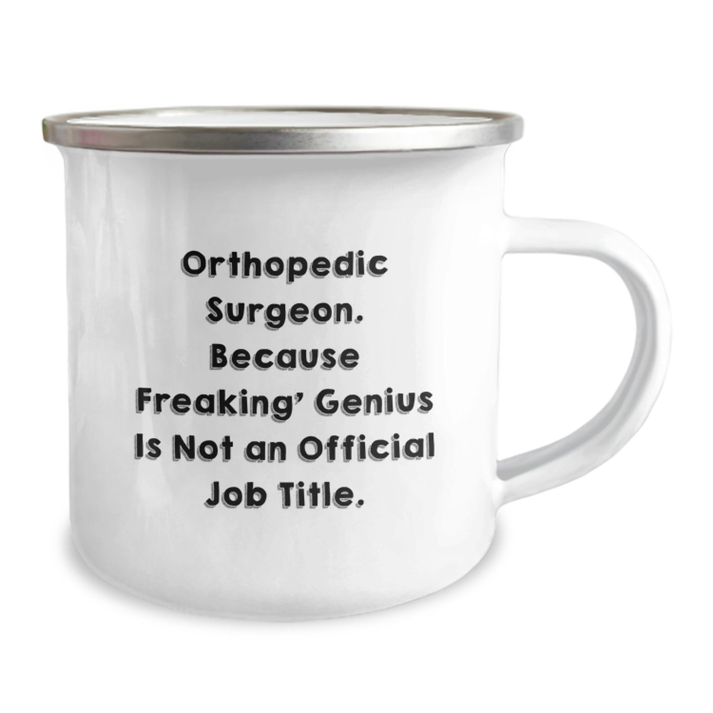 Funny Orthopedic Surgeon Camping Mug Gifts from Men to Orthopedic Surgeon Men - Mother's Day Unique Gifts for Orthopedic Surgeon Friends - Image 2