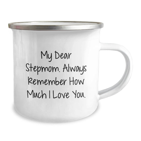 Funny Stepmom Quotes Gifts for Stepmom from Family - Camping Mug for Graduation Unique Gifts - Image 2