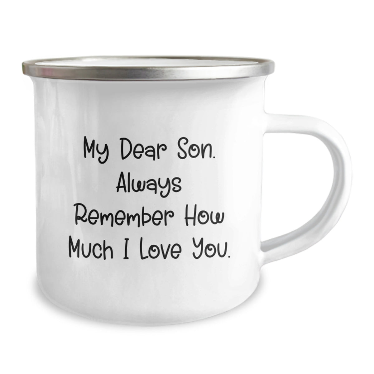 Funny Son Camping Mug, Gifts from Mom to Son, Unique Christmas Unique Gifts for Son - Image 2