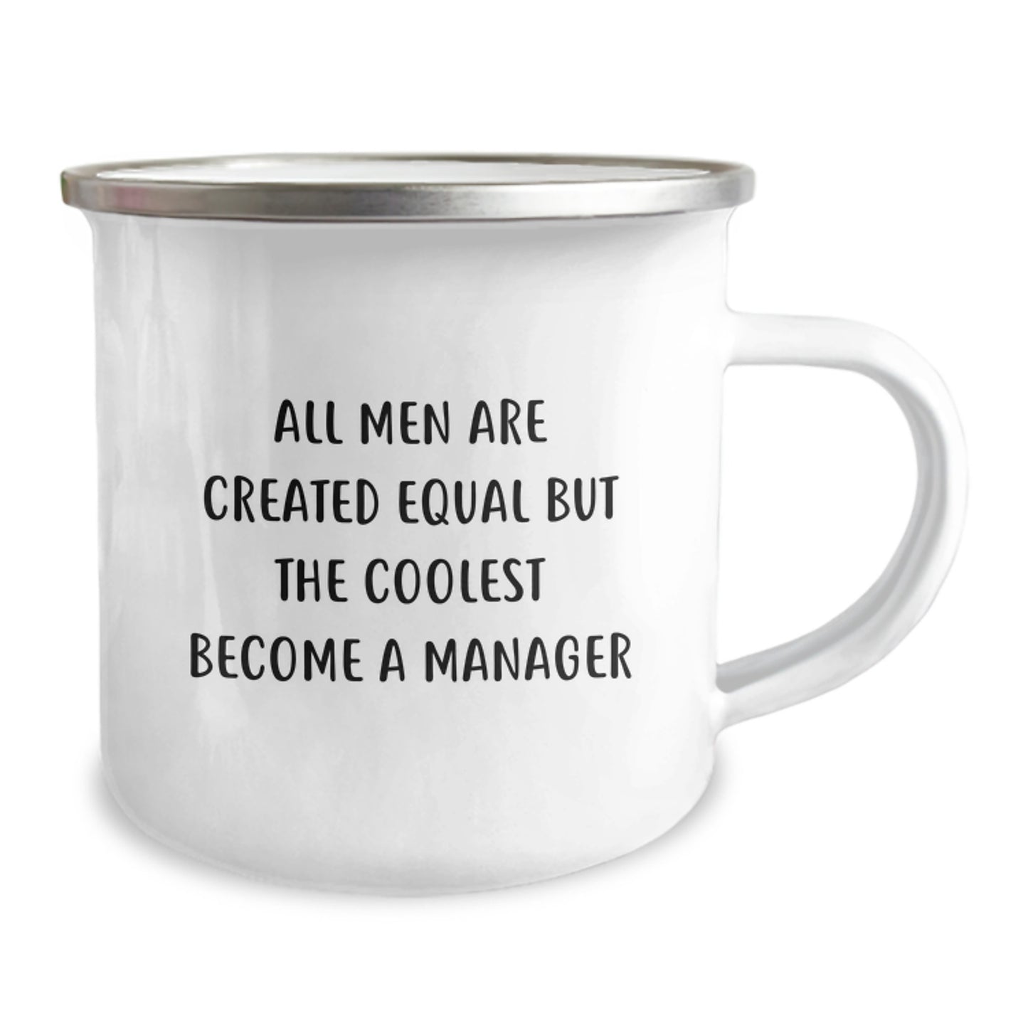 Graduation Unique Gifts for Managers, Funny Quote Coffee Mug, Stainless Steel with Enamel Finish, Camping Mug, Gifts from Men for Friends, Family, Coworkers - Image 2