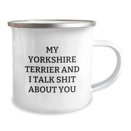 Yorkshire Terrier Keepsake Camping Mug for Him Graduation Gift Surprise - Image 2