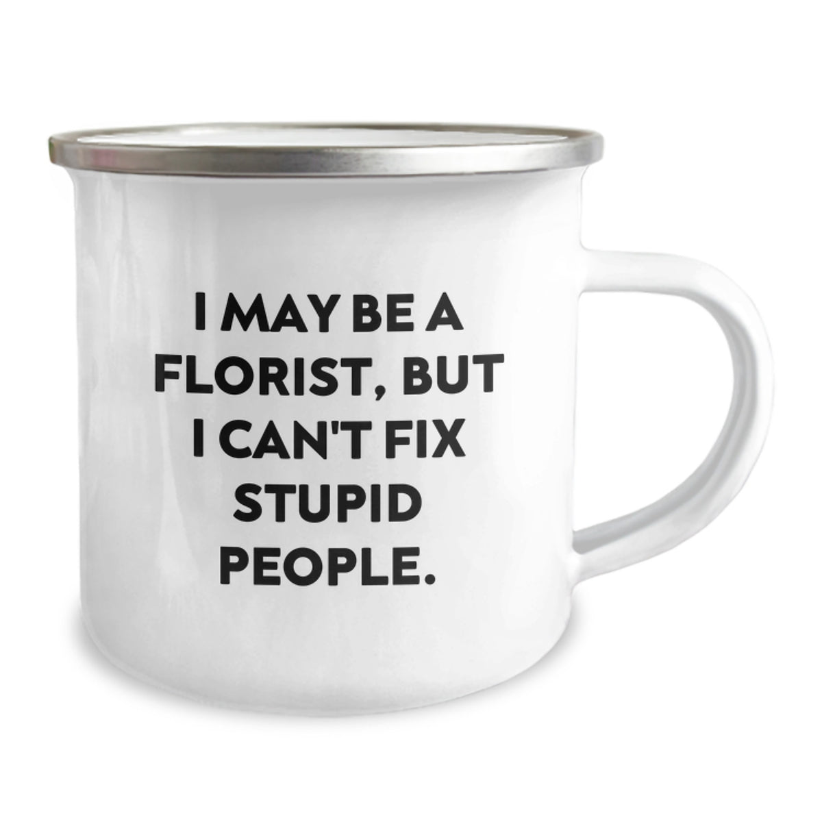 Birthday Gift Keepsake Camping Mug for Him – Florist Quote Surprise With - Image 2