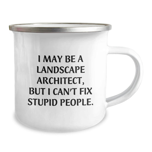 Landscape Architect Keepsake Camping Mug for Him Birthday Gift - Image 2