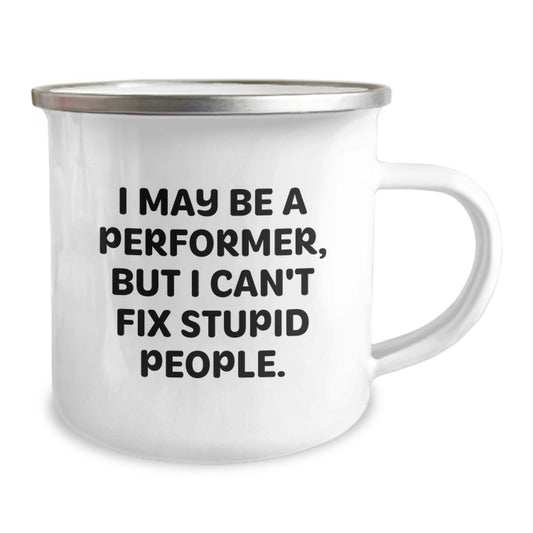 Performer Camping Mug Keepsake for Him – Graduation Gift With Bold Quote - Image 2
