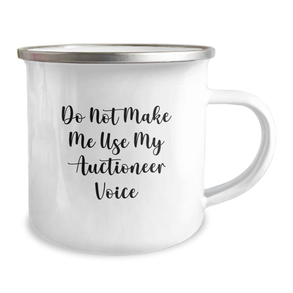 Auctioneer Gift for Him Do Not Make Me Use My Auctioneer Voice Camping - Image 2