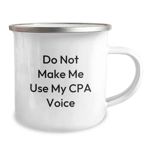 Cpa Keepsake Camping Mug for Him Birthday Gift – Durable Stainless Steel - Image 2