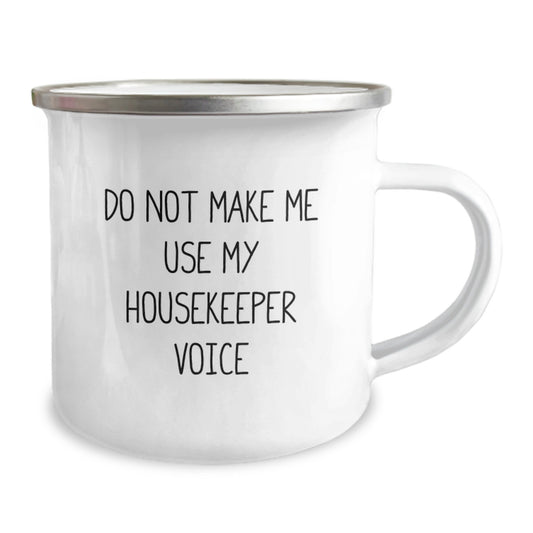 Housekeeper Keepsake Camping Mug for Him Birthday Gift Personal - Image 2