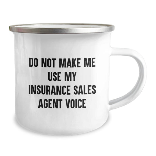 Insurance Sales Agent Keepsake Camping Mug for Him Graduation Gift - Image 2