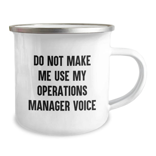 Operations Manager Camping Mug Keepsake Birthday Gift for Him - Image 2