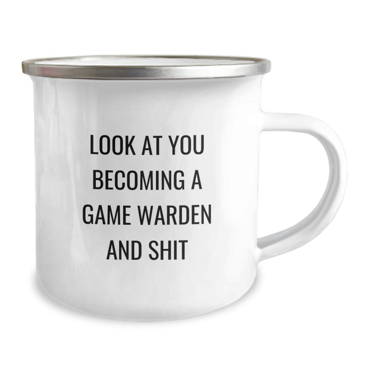 Game Warden Keepsake Camping Mug for Him Birthday Gift with Quote - Image 2