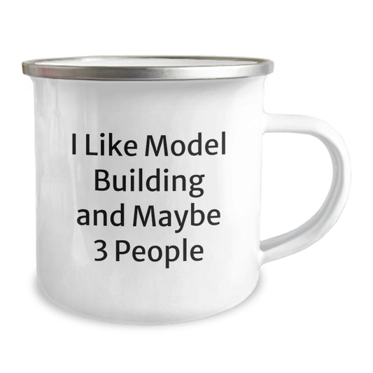 Birthday Gift Camping Mug for Her Model Building Present - Image 2