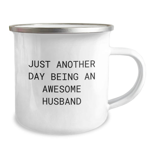 Husband Keepsake Camping Mug Birthday Gift for Him - Image 2