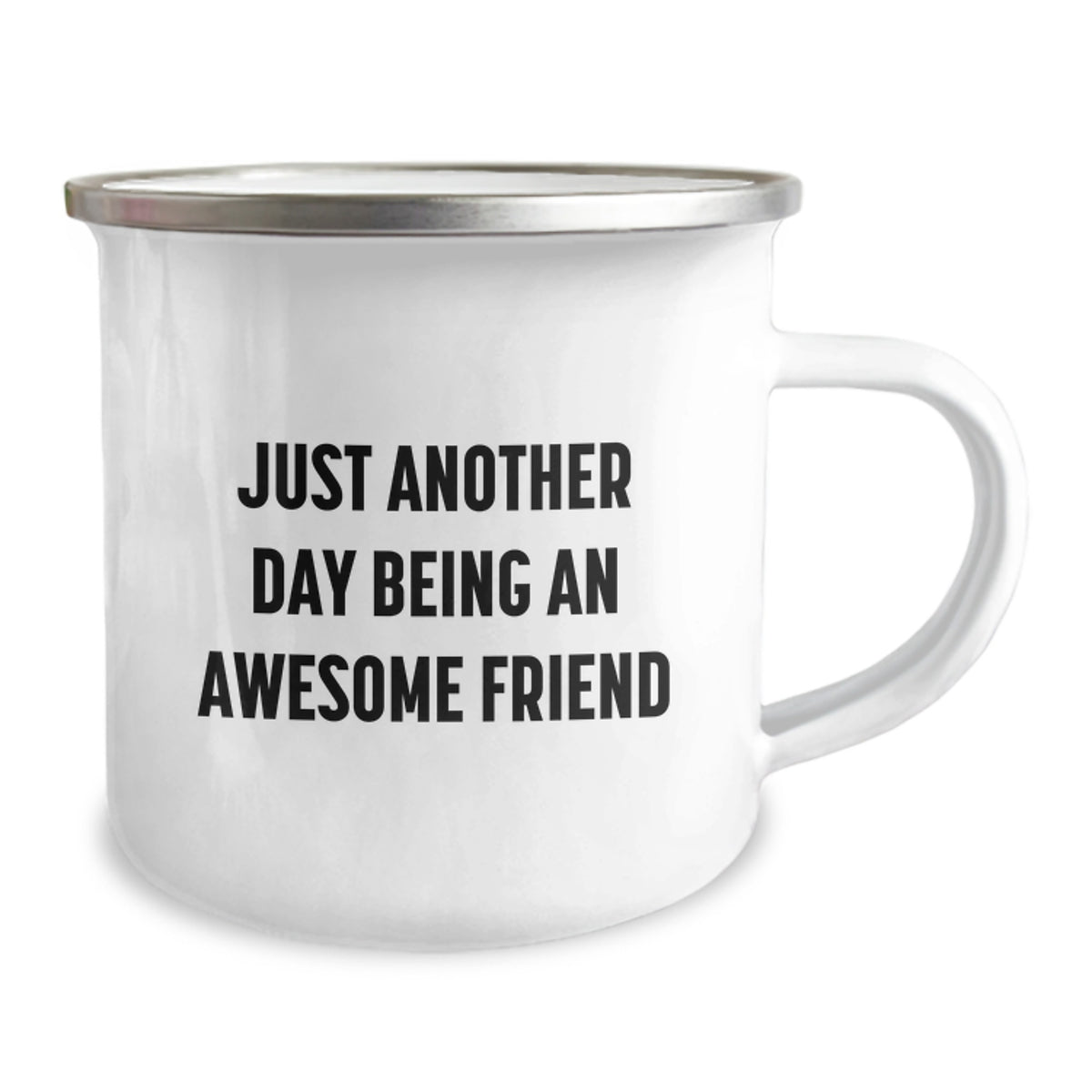Friend Keepsake Camping Mug for Him Birthday Gift – Just Another Day - Image 2