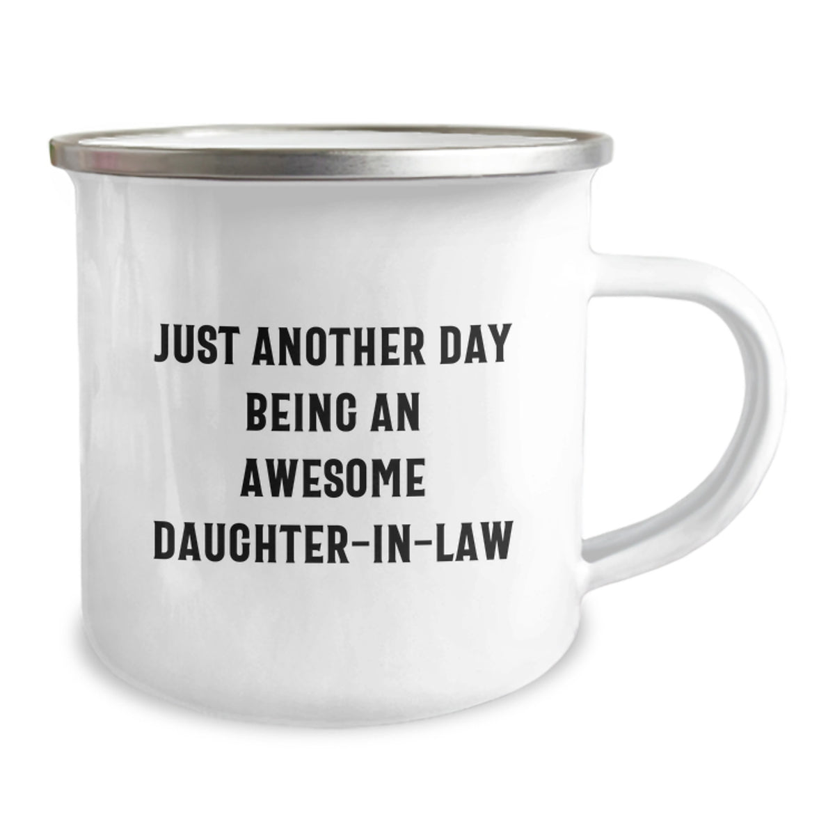 Playful Daughter-in-law Camping Mug Birthday Gift for Friends Novelty - Image 2
