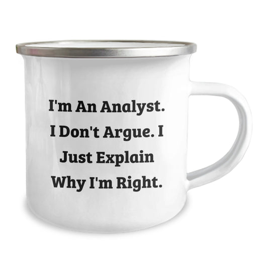 Funny Analyst Gifts for Men, Women, Coworkers, or Family - Christmas Unique Mugs for Analysts - Image 2