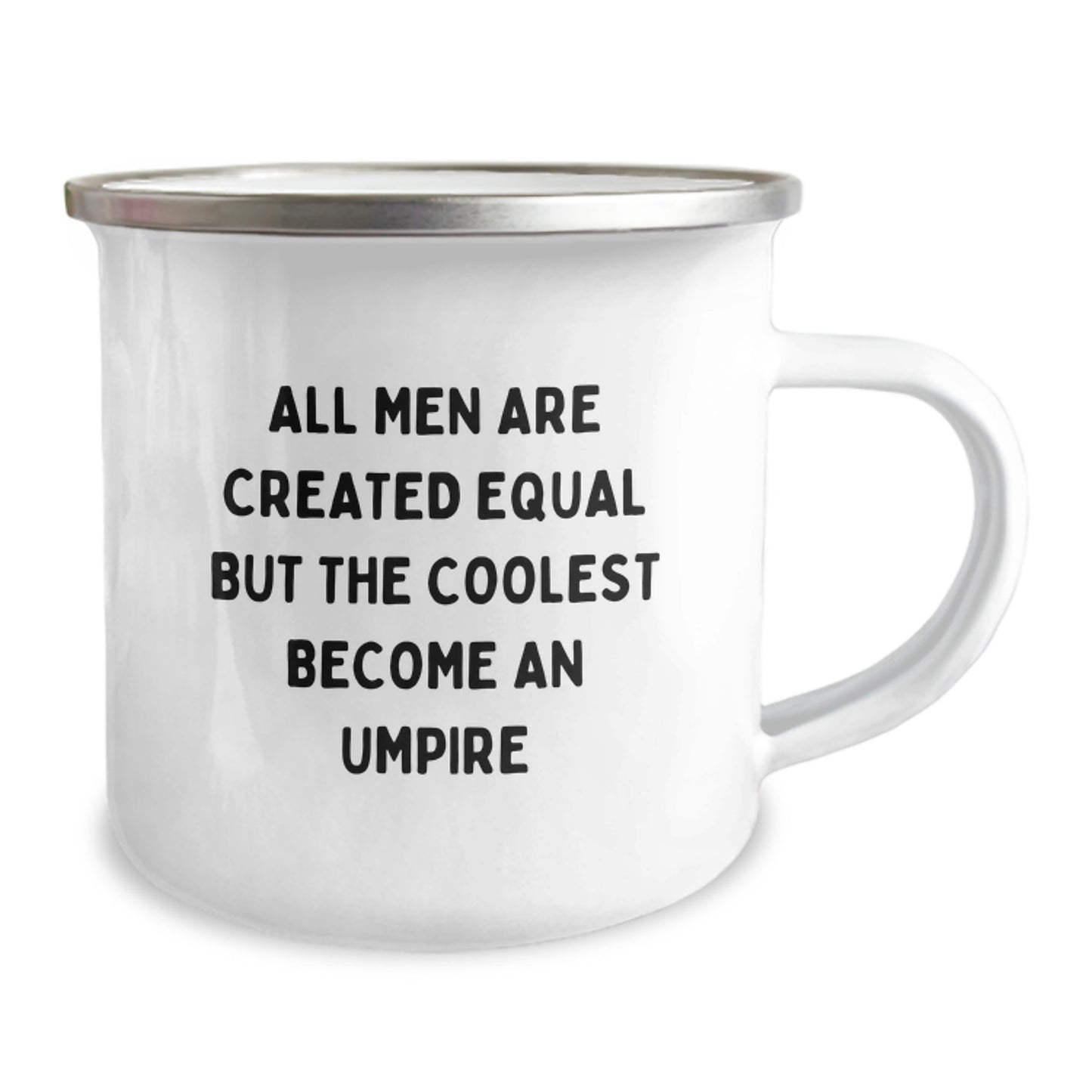 Funny Umpire Gifts from Men to Umpire Lovers - Unique Christmas Unique Gifts for Umpire Enthusiasts Camping Mug - Image 2