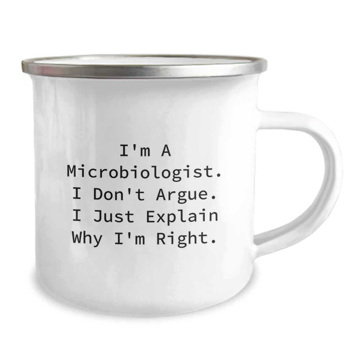 Microbiologist Camping Mug Gift for Him - A Knowledgeable Keepsake - Image 2