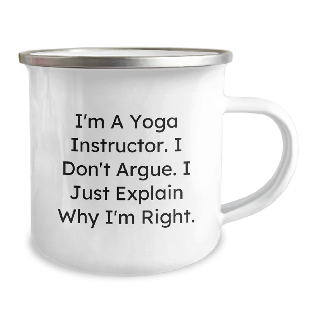 Yoga Instructor Keepsake Camping Mug for Him Birthday Gift Surprise - Image 2