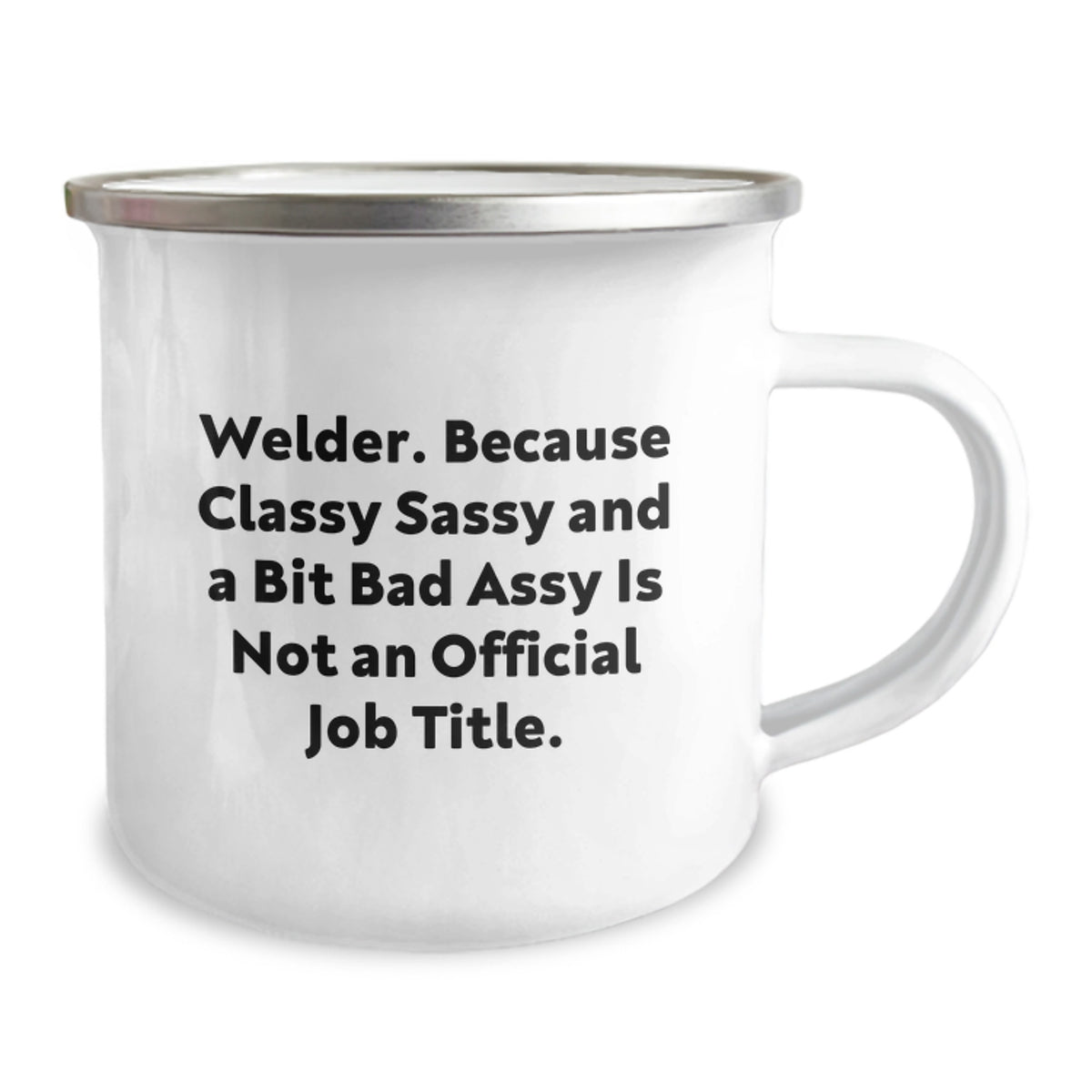 12oz Stainless Steel Camping Mug for a Best Friend–Welder Keepsake Gift - Image 2