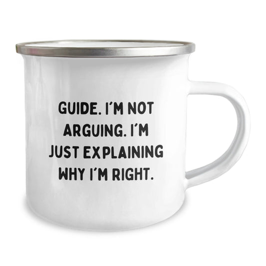Funny Guide Gifts - Christmas Unique Camping Mug from Friends for Guide Lovers - Image 2