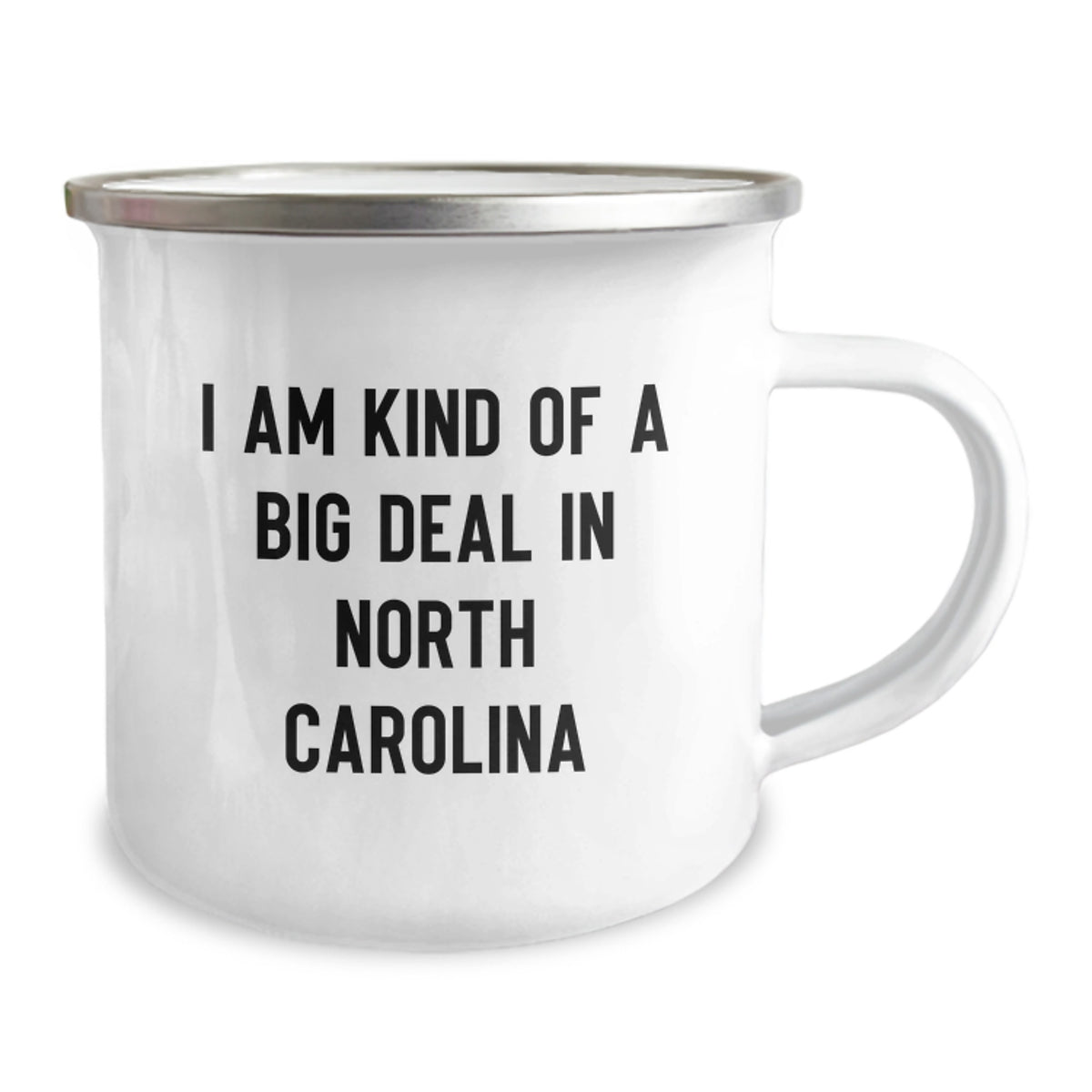 Funny North Carolina Camping Mug Gifts from Friends and Family for Birthday - 'I Am Kind Of A Prime Selection In North Carolina' - Image 2