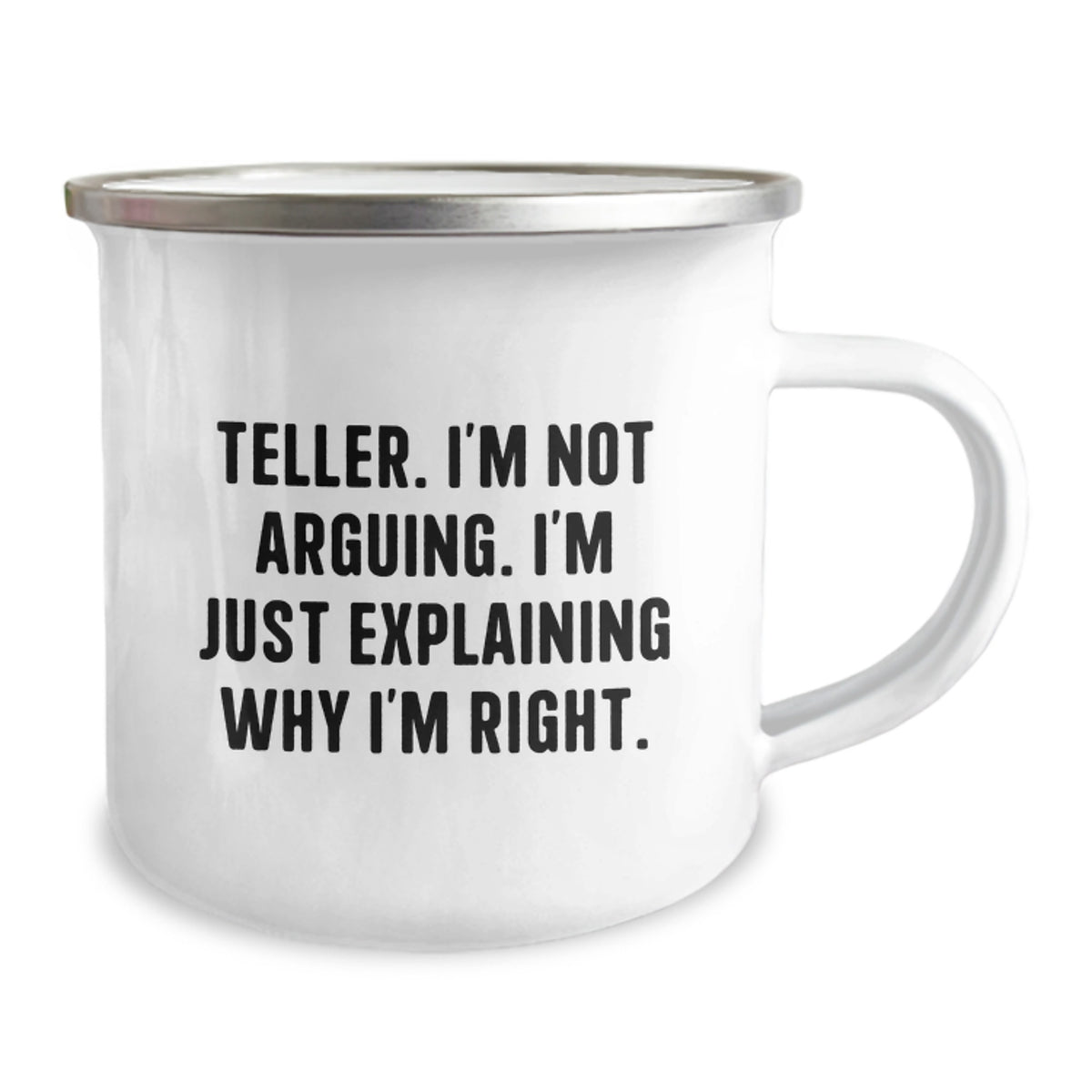 Witty Teller Camping Mug Novelty Surprise Birthday Gift for Friends - Image 2